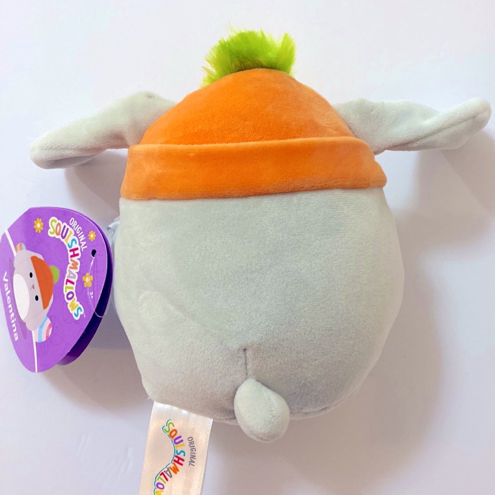 NWT Squishmallows 5” Easter Valentina the Bunny. - Picture 5 of 5